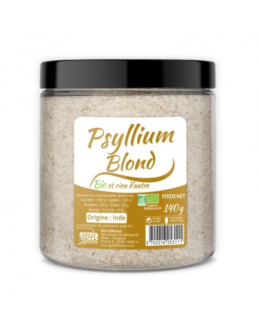 Psyllium blond pour les troubles du transit intestinal et coupe faim