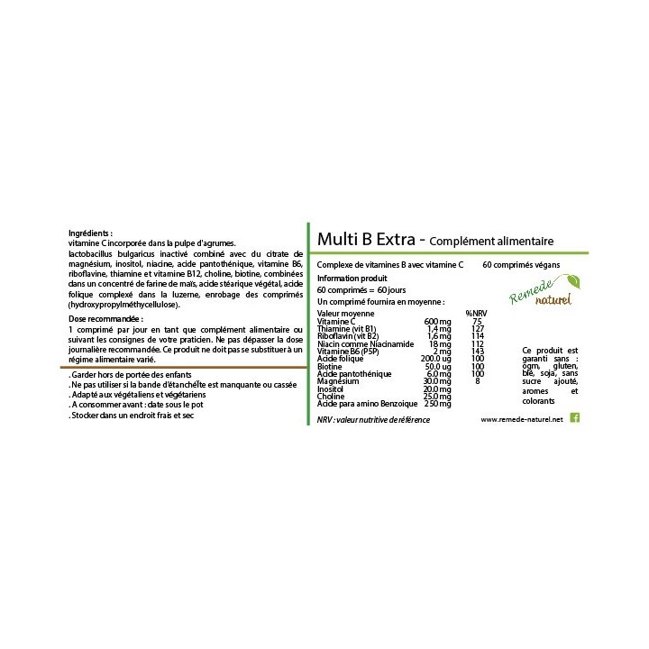Multi Vitamine B Extra