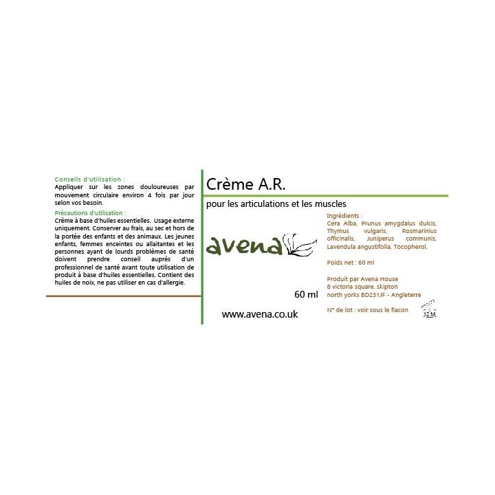Crème A.R