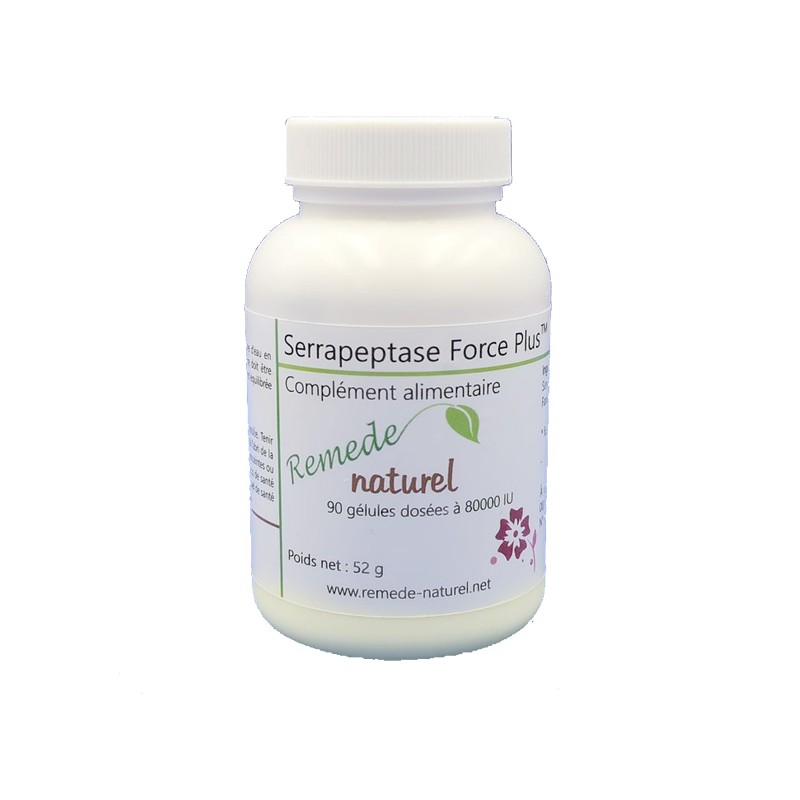 Serrapeptase, enteric coated 120,000 iu helps reduce pain, inflammation