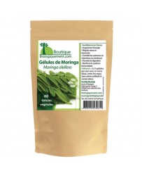 Moringa leaves in capsules