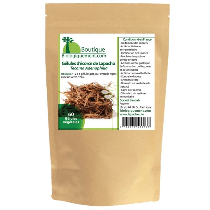 Ecorce de Lapacho en gélules