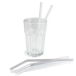 Pailles réutilisables en verre