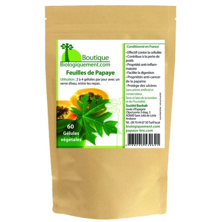 Feuille de Papaye en gélules
