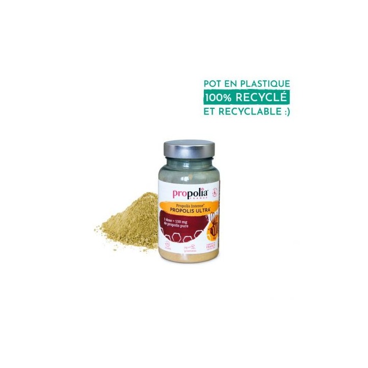 Propolis pure et active en poudre : la cure facile contre l'hiver