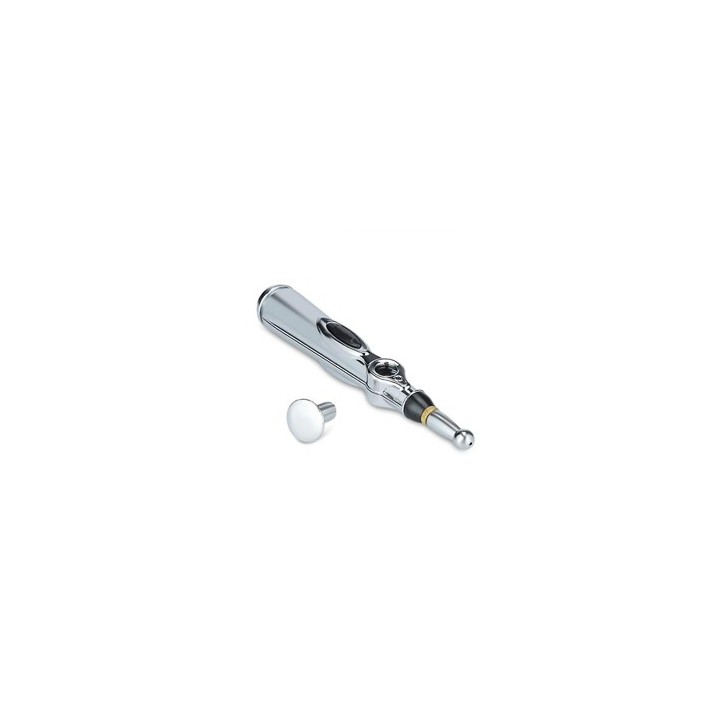 Stylo d'acupression, sans aiguille, par pulsations électriques