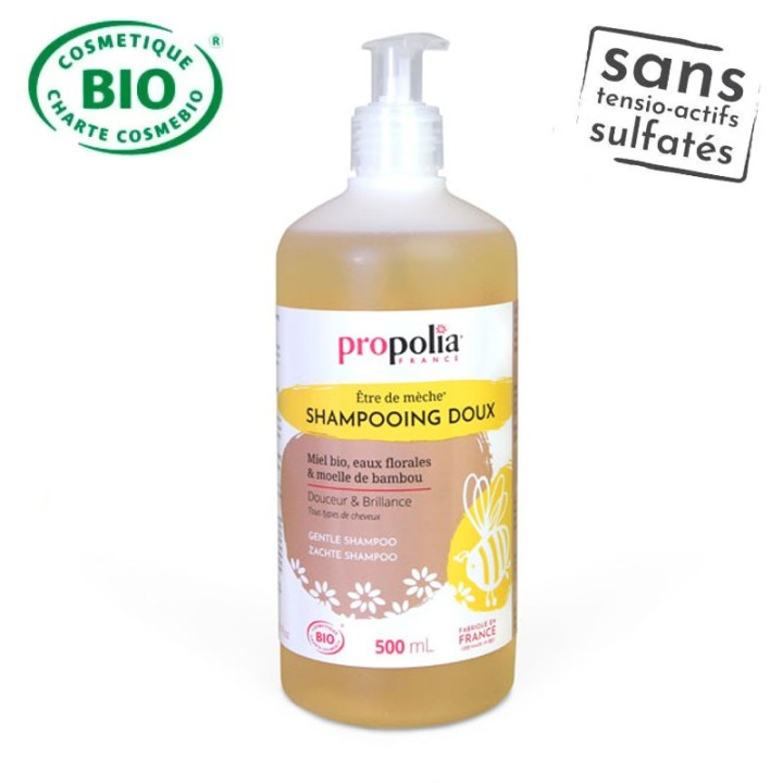 Sanftes Shampoo aus Bio-Honig und Bambus für die ganze Familie