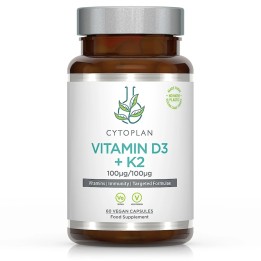 Pflanzliche Vitamine D3 + K2 zur kurzfristigen Anwendung