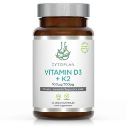 Vitamine D3 + K2 Végétale