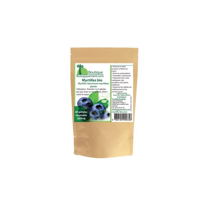 Blueberry rich in polyphenols and antioxidant with many virtues