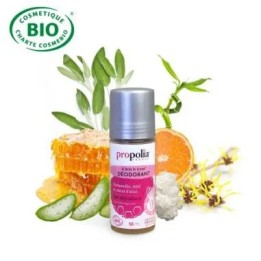 Biologisches Deodorant mit Honig, Hamamelis und Kristallalaun