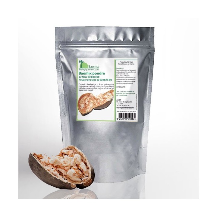Fruit de Baobab en poudre pour l'énergie