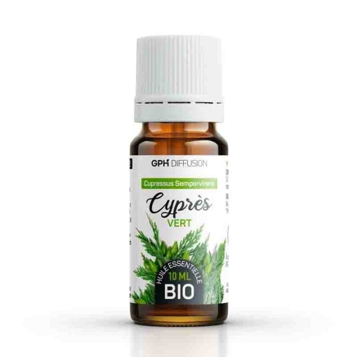 huile essentielle de cyprès vert bio 10ml  antivirale, antibactérienne
