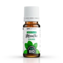 huile essentielle de menthe poivrée bio 10ml rafraïchissante