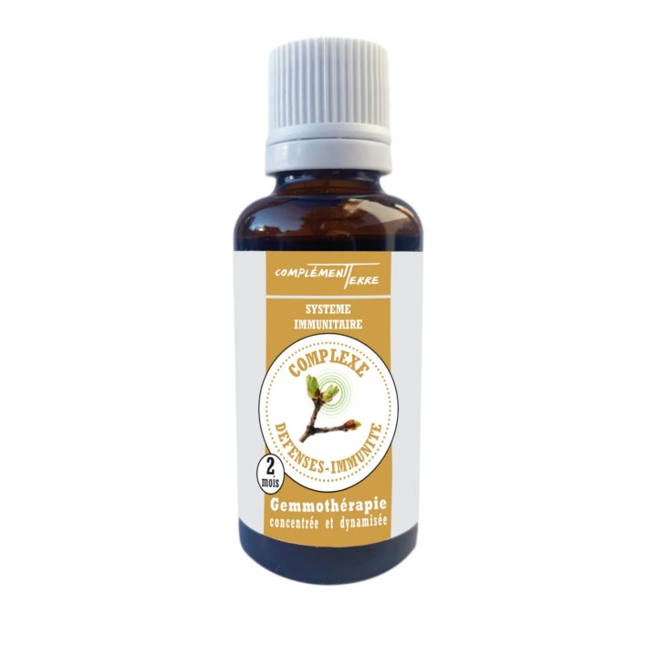 Gemmotherapy Mother macerate of buds for immune defenses
