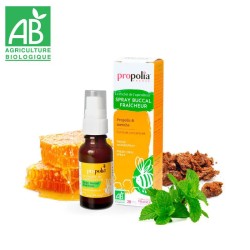 Bio-Propolis und Minze...