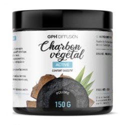 Powdered vegetable charcoal