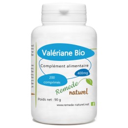 Valériane complément alimentaire bio pour les troubles du sommeil