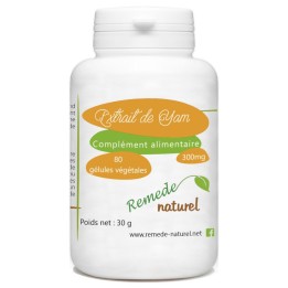 Wild Yam 400mg pour problèmes féminins, ménopause, douleurs, libido