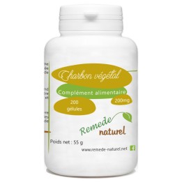 Charbon végétal, substance naturelle est remarquable !