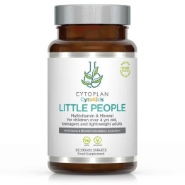 Complexe de vitamines et minéraux destiné aux plus de quatre ans.