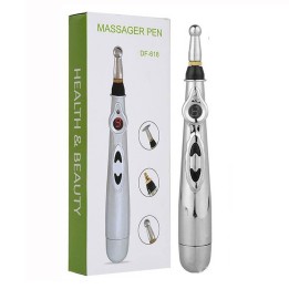 Stylo d'acupression, sans aiguille, par pulsations électriques
