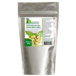 Organic dried white mulberries