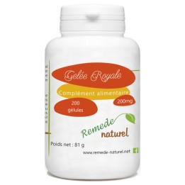 kapslen Gelée Royale reich an B-Vitaminen, Phosphor, Zink, Kupfer ...