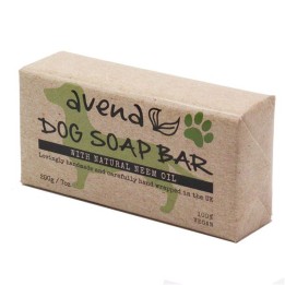 Savon naturel pour chien à base d'huile de neem et citronnelle