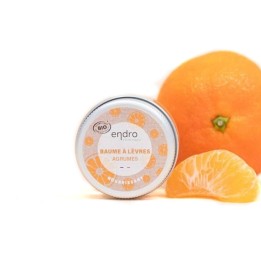 baume à lèvre bio nourrissant et hydratant dans un contenant en verre