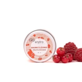 baume à lèvre bio nourrissant et hydratant dans un contenant en verre