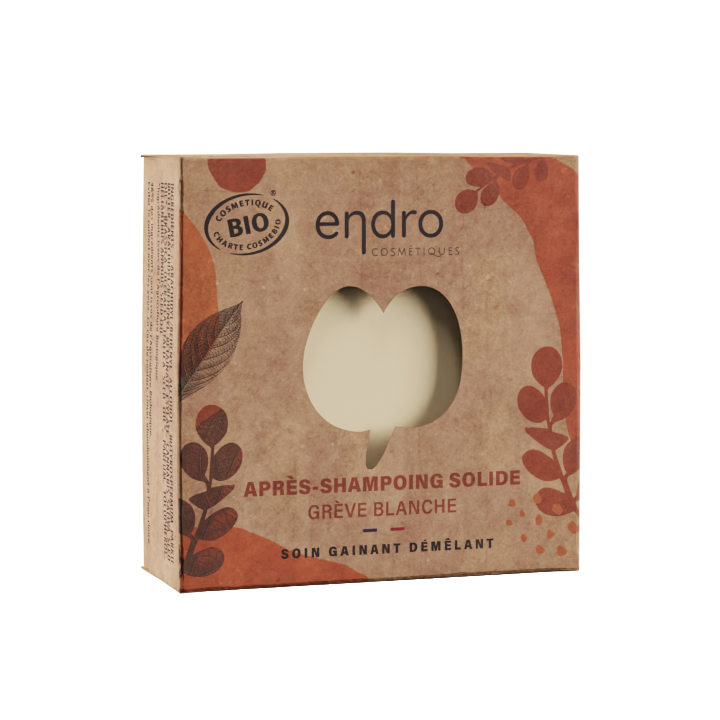 Solid conditioner with hemp oil and shea butter