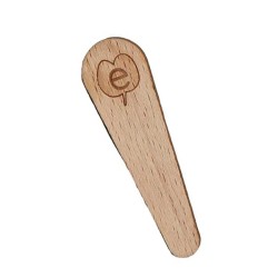 Large reusable wooden spatula