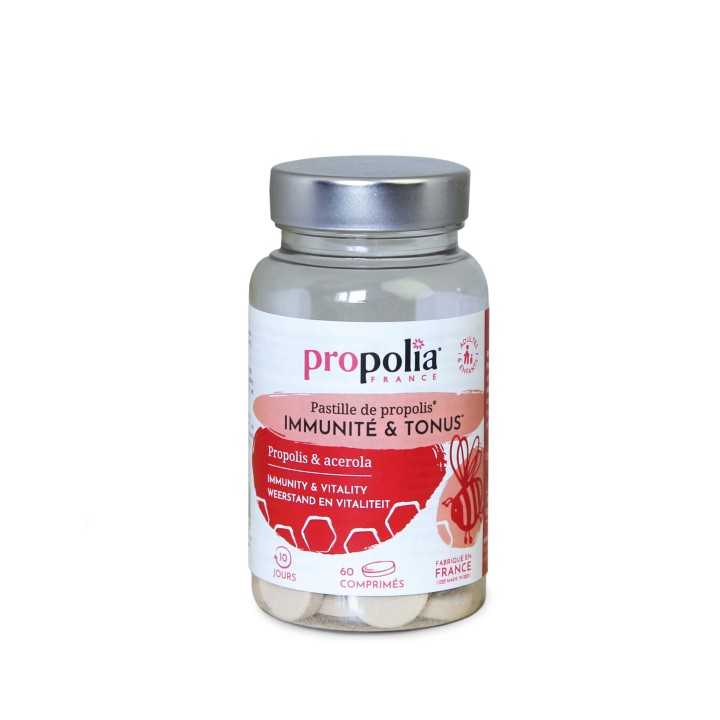 Propolis und Vitamin C in einer Kautablette: der Boost!