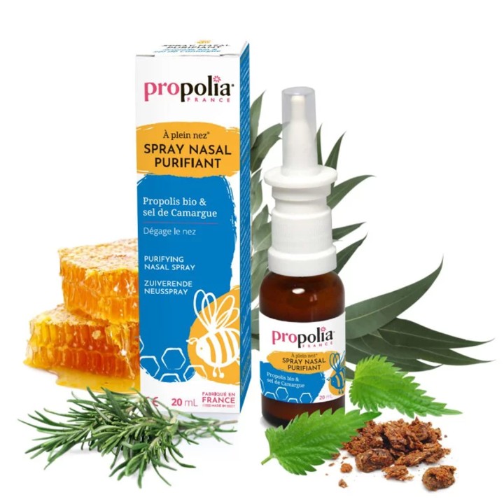 Purifying nasal spray to effectively unclog the nasal passages