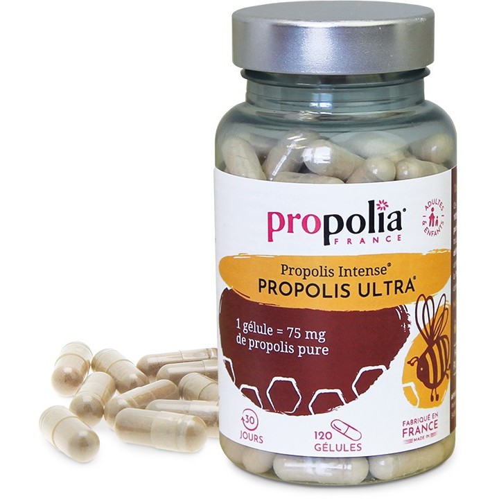 Pure and active propolis in capsules: the easy cure against winter