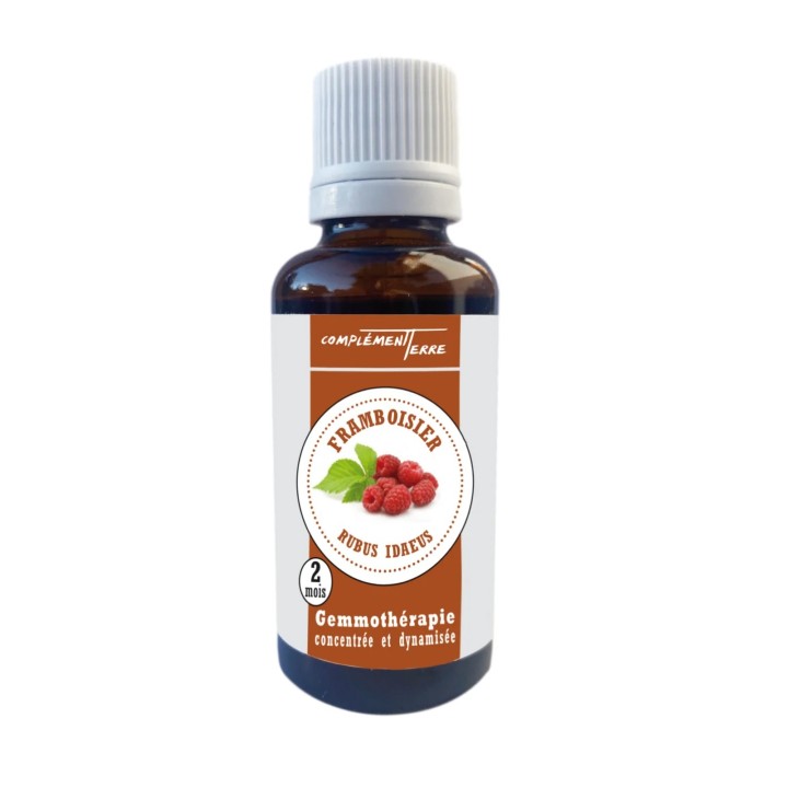 Gemmotherapy Mother macerate of organic raspberry buds