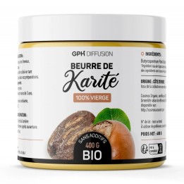 100% virgin ORGANIC deodorized shea butter