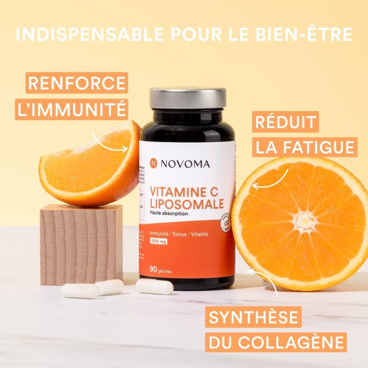 Vitamine C vegan sous forme de poudre d'ascorbate de calcium soluble