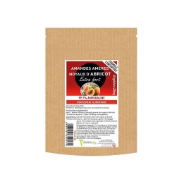 Amandes amères de noyaux d'abricots en gélules, source de vitamine B17