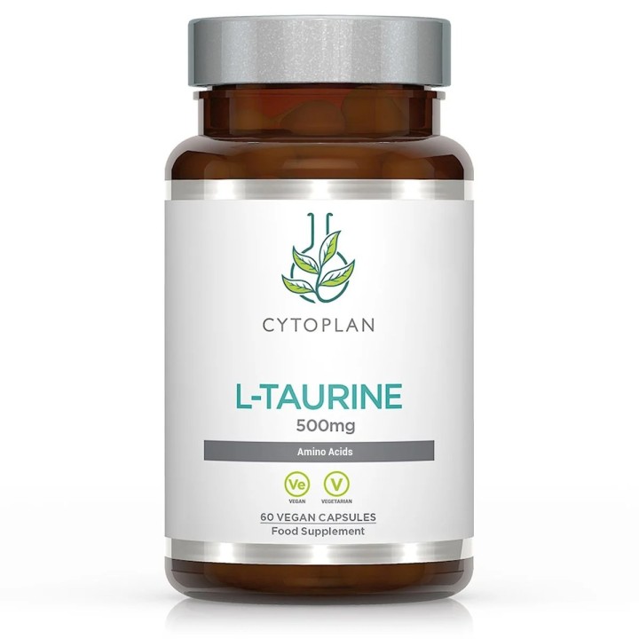 Gélules de L-taurine, acide aminé essentiel pour le corps