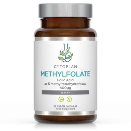 Acide folique sous forme de méthylfolate (5-MTHF) en gélules de 400µg