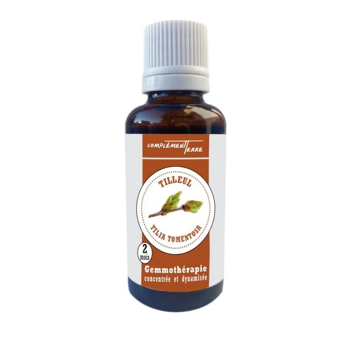 Macerate of fresh organic lime blossom buds