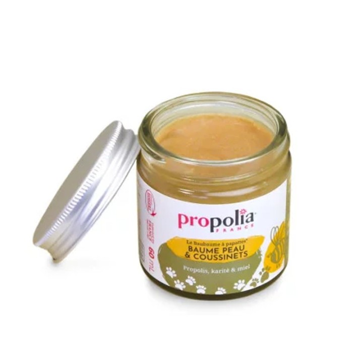 Propolis, honey and shea butter for your pets’ skin