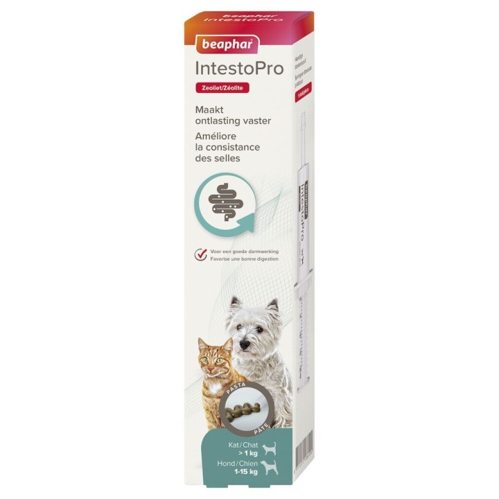Pâte pour soulager les troubles gastro-intestinaux des chiens et chats