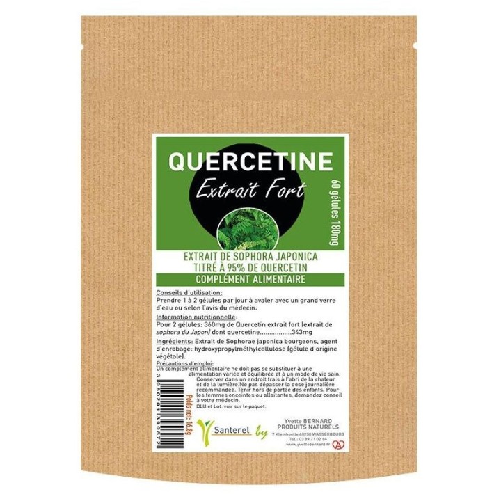 Quercetin, extracted from the Japanese pagoda tree, is a great ally in cases of allergies.