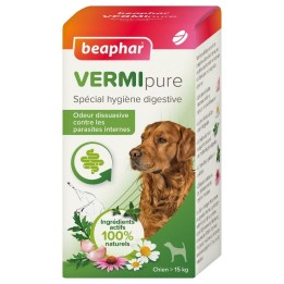 Vermifuge naturel en comprimés pour moyen et grand chien dès 4 semaines