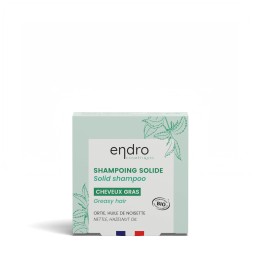 Shampoing solide à l'argile verte et à l'ortie pour les cheveux gras