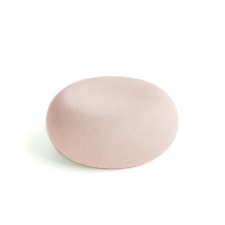 Shampoing solide à l'argile rose et huile de lin  pour les cheveux sec