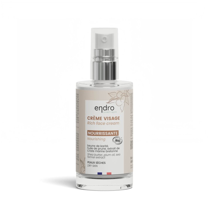 Crème nourrissante idéale pour les peaux sèches et très sèches